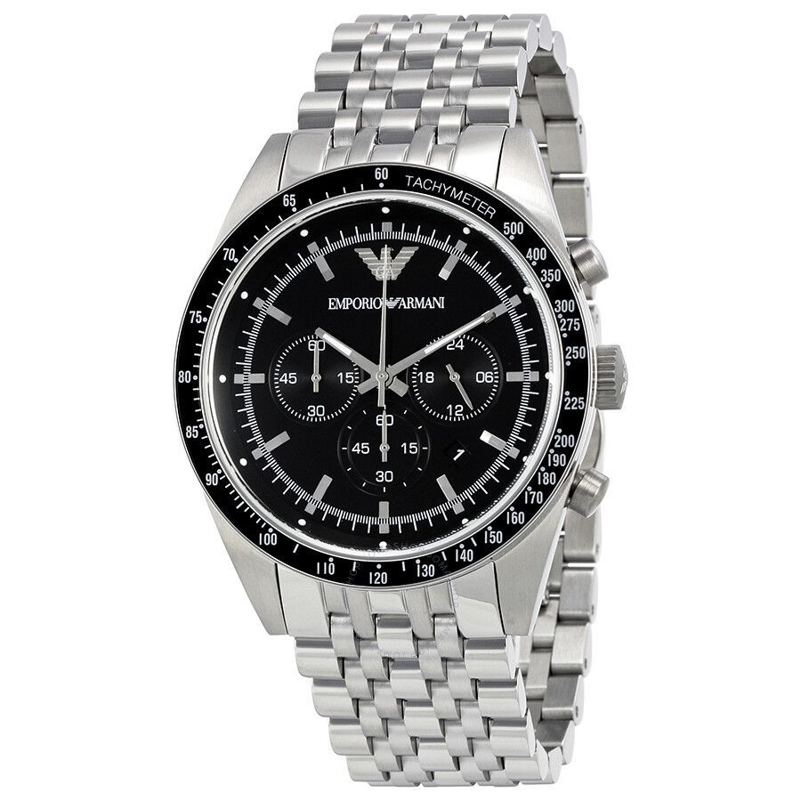 Edelstahl Chronograph Uhr AR5988