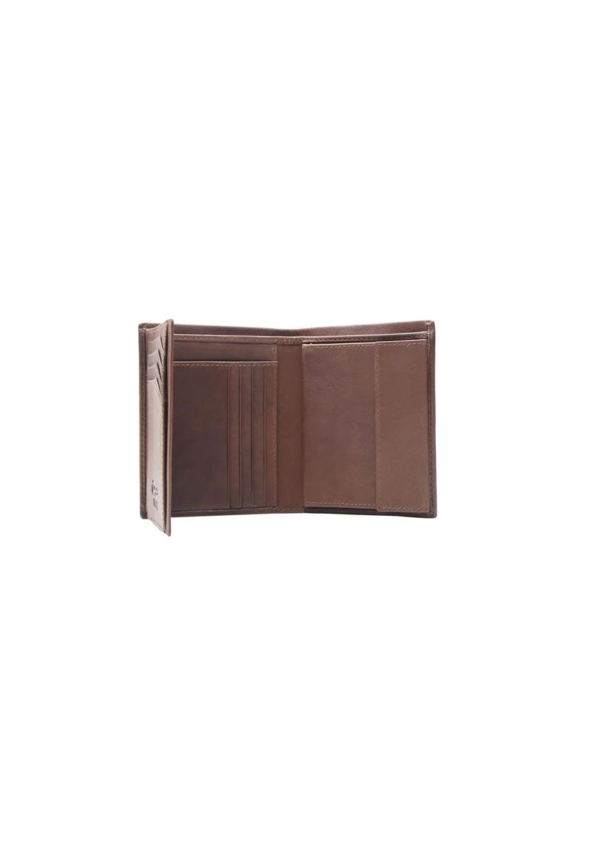 Klassische Leder-Brieftasche