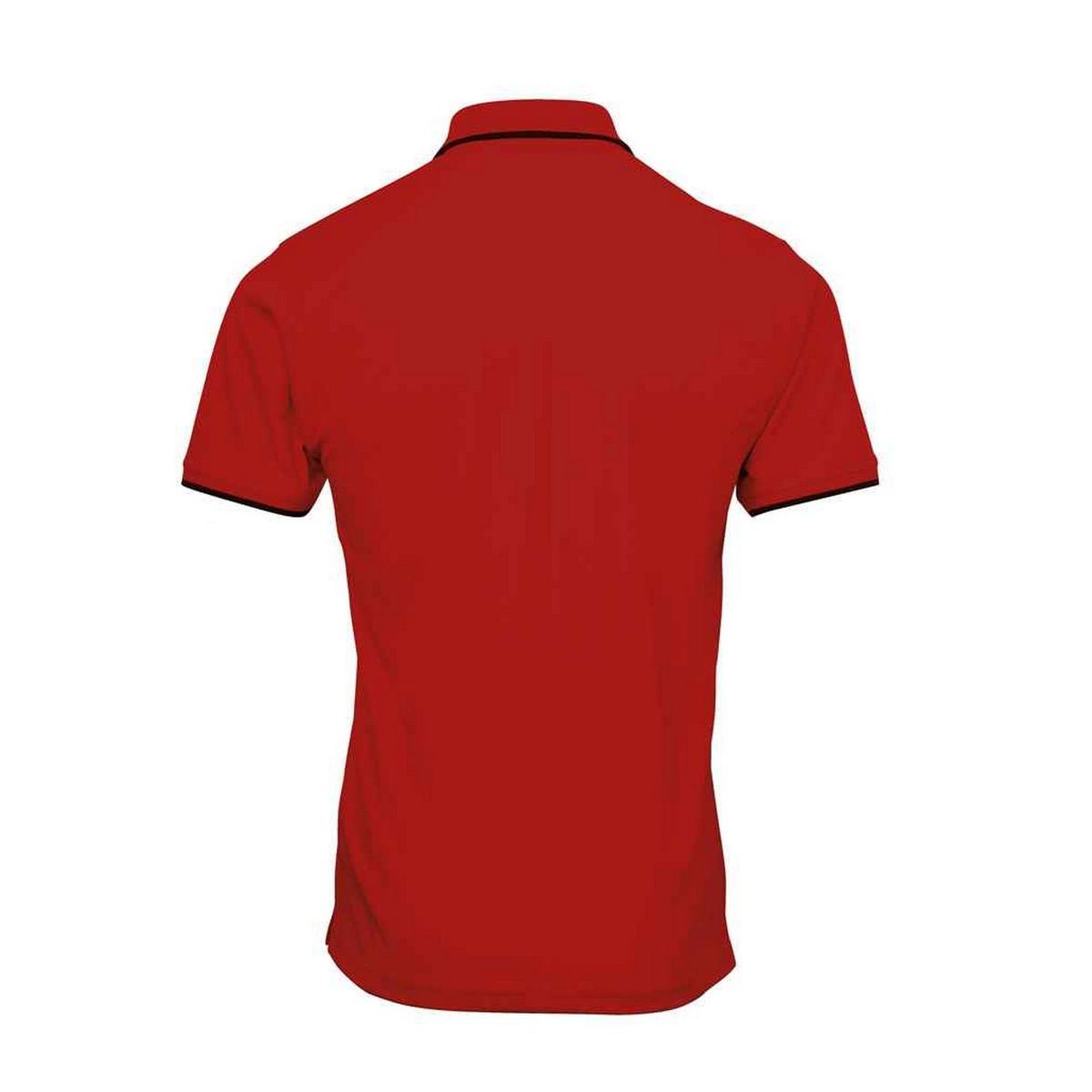 Coolchecker Piqué-Poloshirt mit Kontrastdetails
