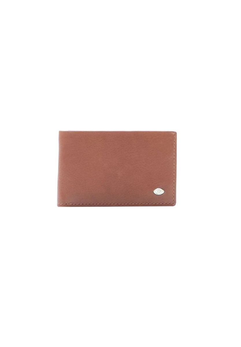 Klassische Lederbrieftasche mit RFID-Schutz