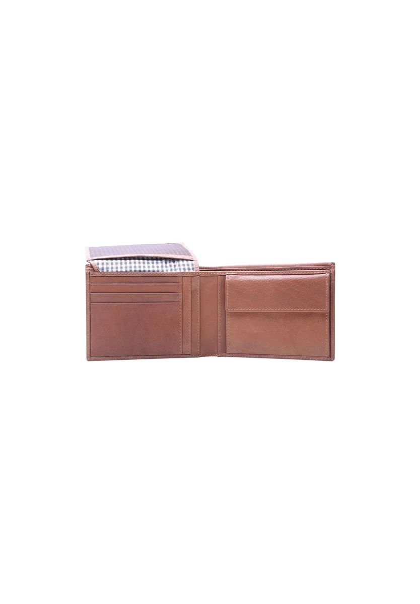Klassische Leder-Bifold-Geldbörse