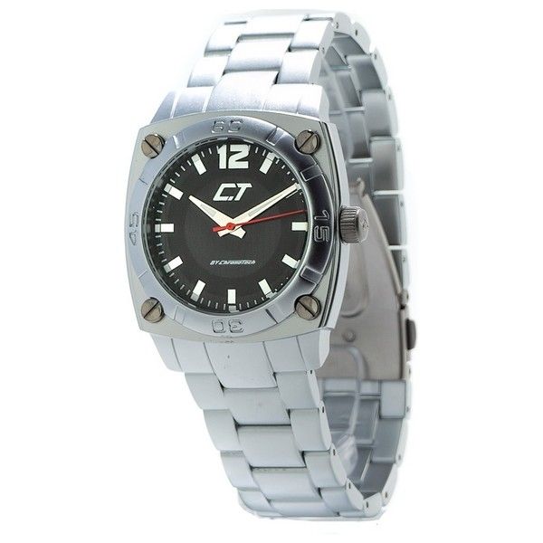 Herrenuhr, eckig, Silberton