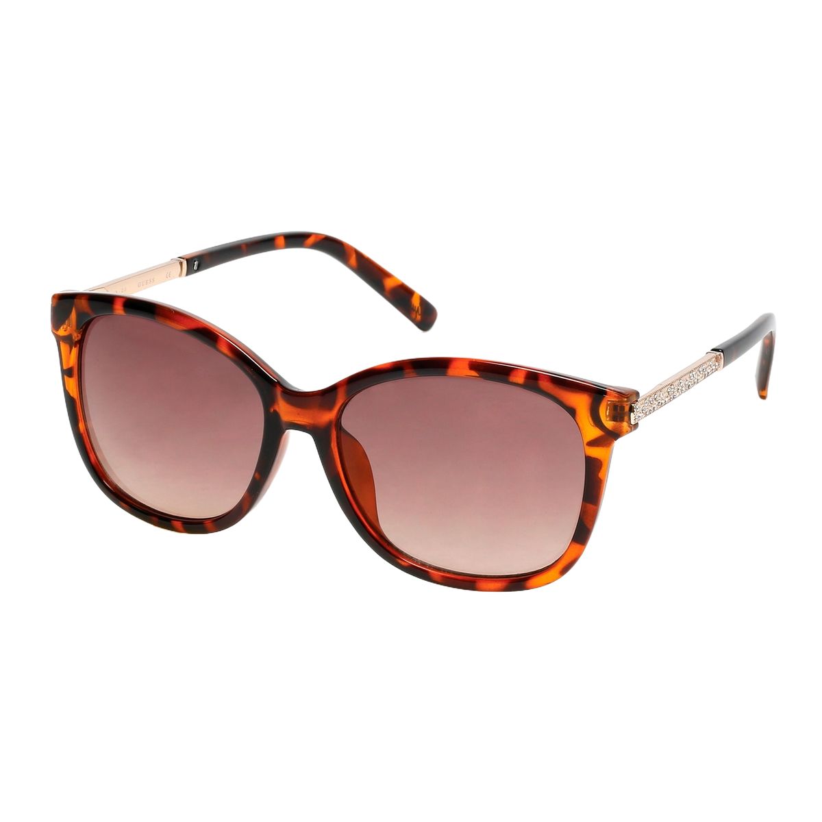 Cat-Eye-Sonnenbrille mit Farbverlaufsglas