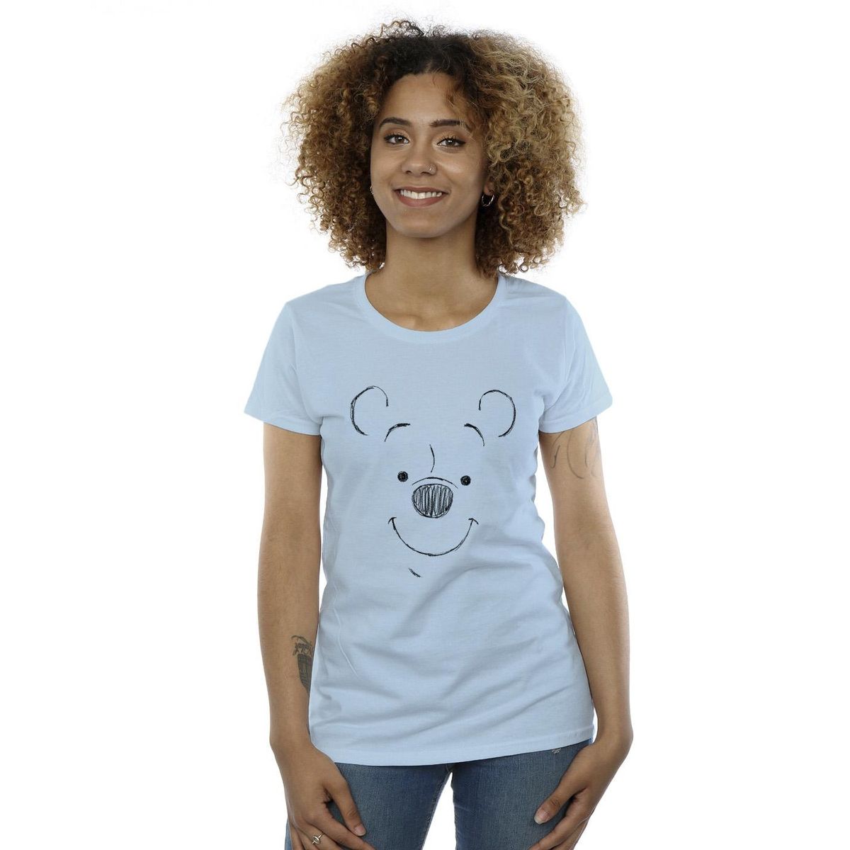 Winnie Puuh Gesicht Grafik T-Shirt