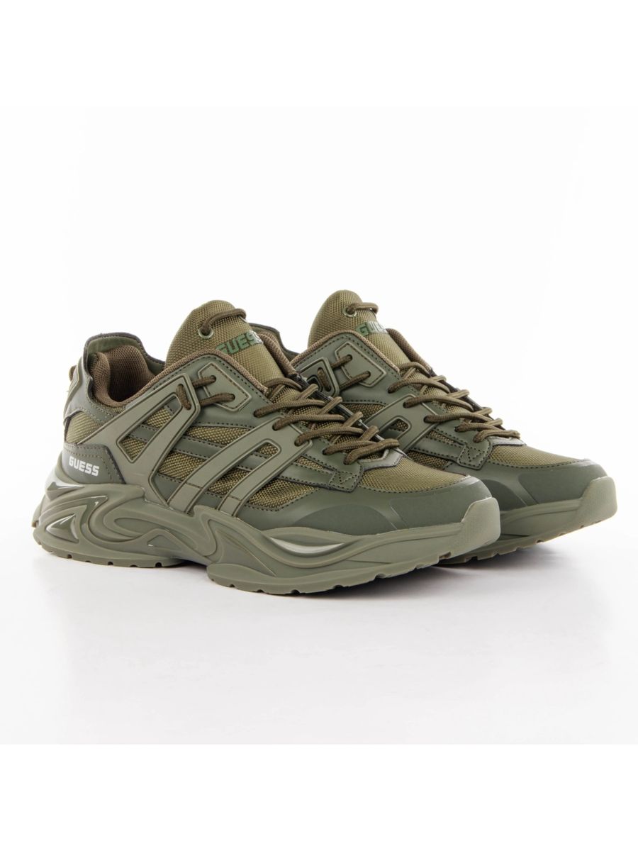 Grüne Athleisure Klobige Sneaker