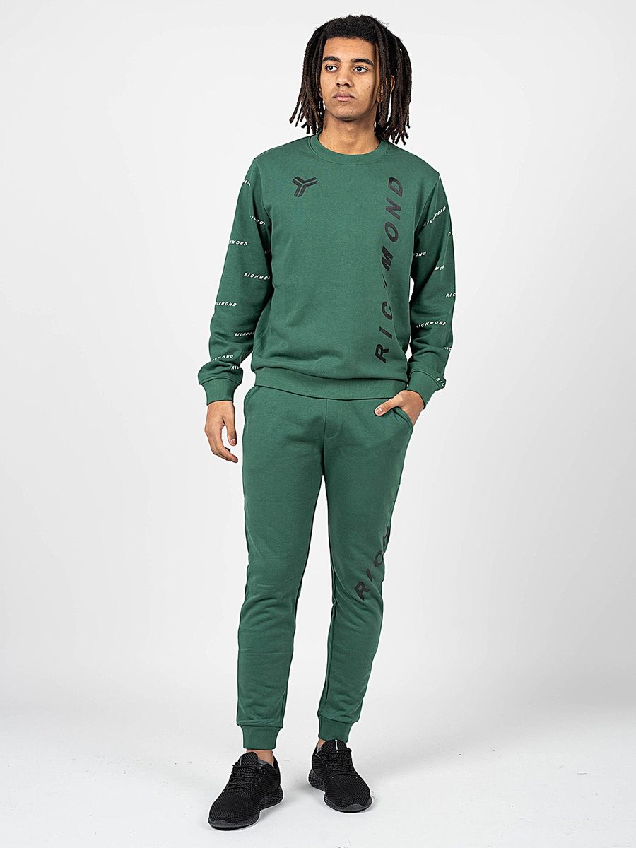 Sportliche Jogginghose mit Logoprint