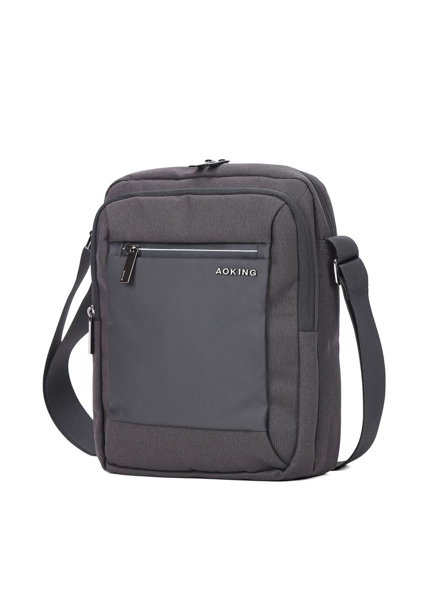 Minimalistische Umhängetasche mit Mehrfachtaschen