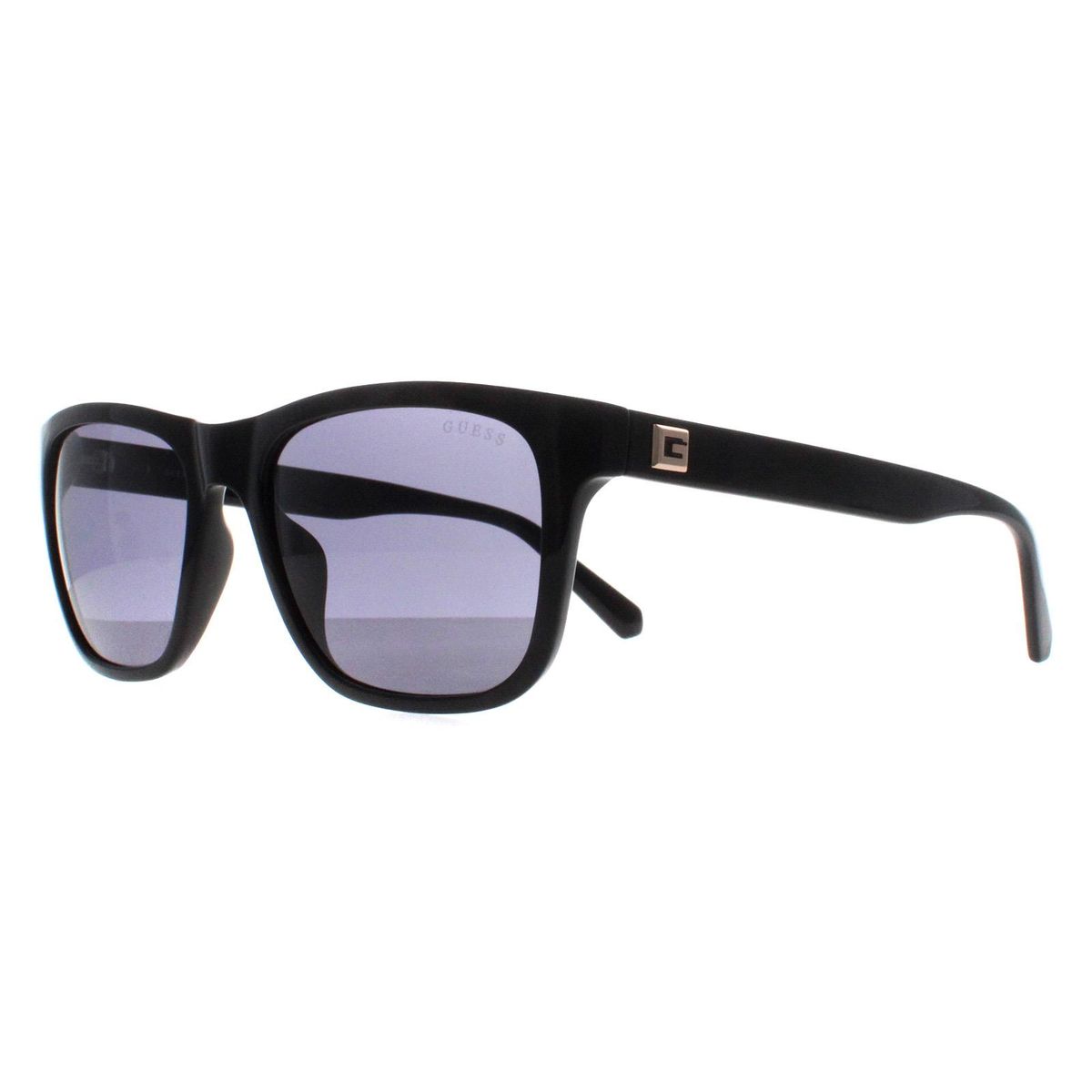 Sonnenbrille mit quadratischem Rahmen und Logo-Detail