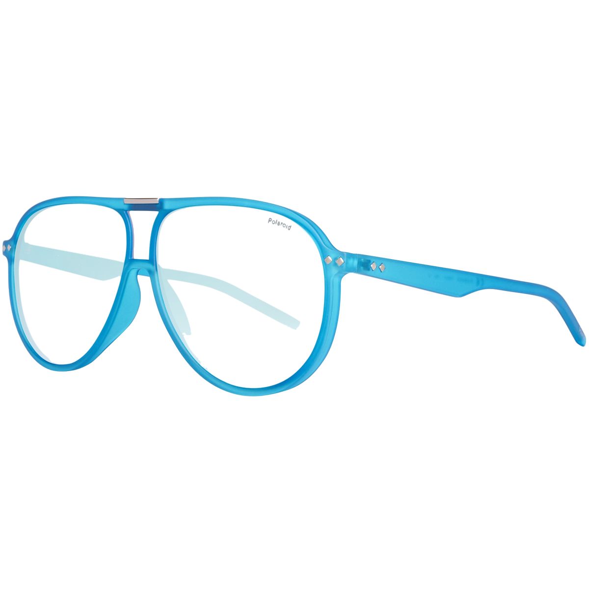Retro-Aviator-Brille mit klaren Gläsern