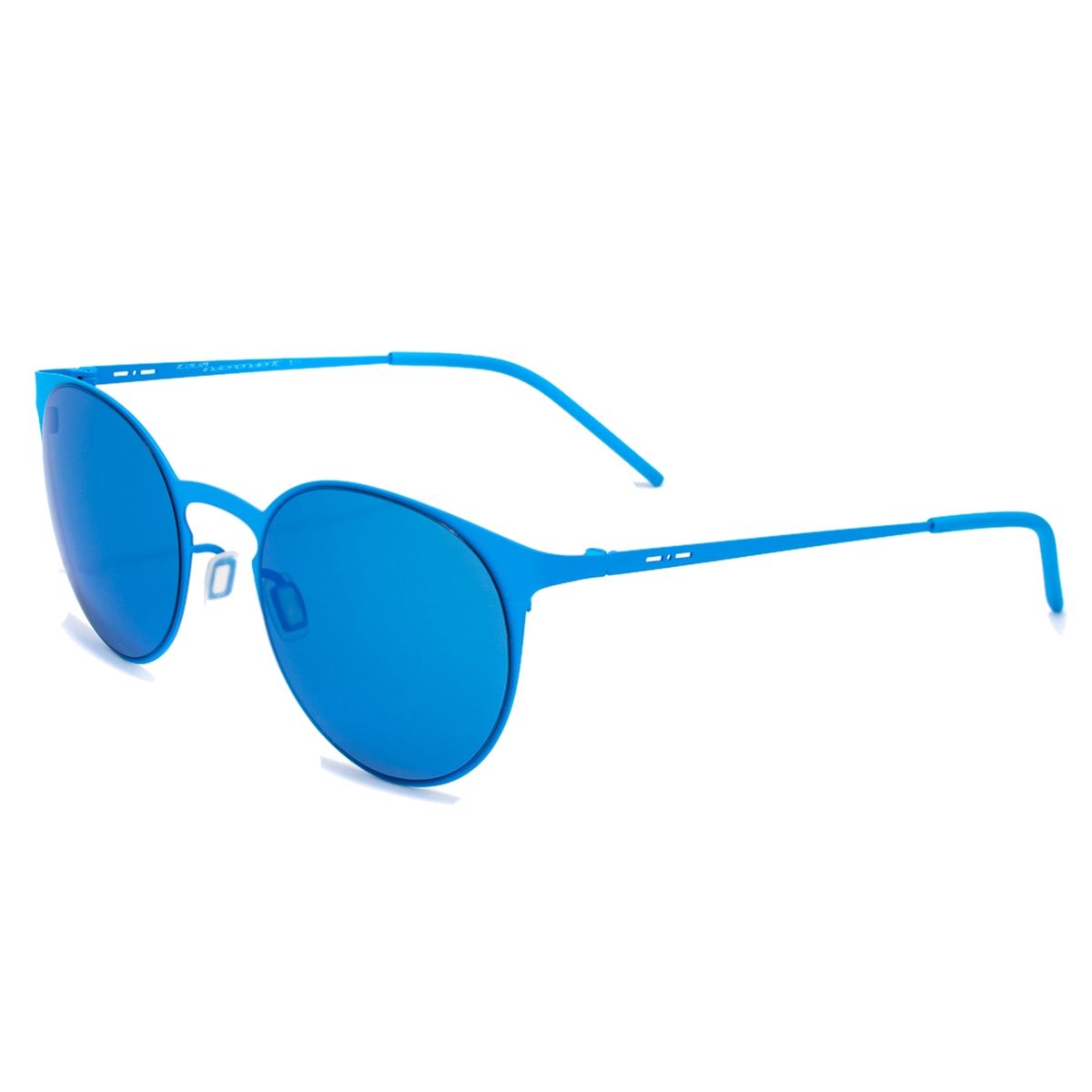 Runde Sonnenbrille mit Metallrahmen