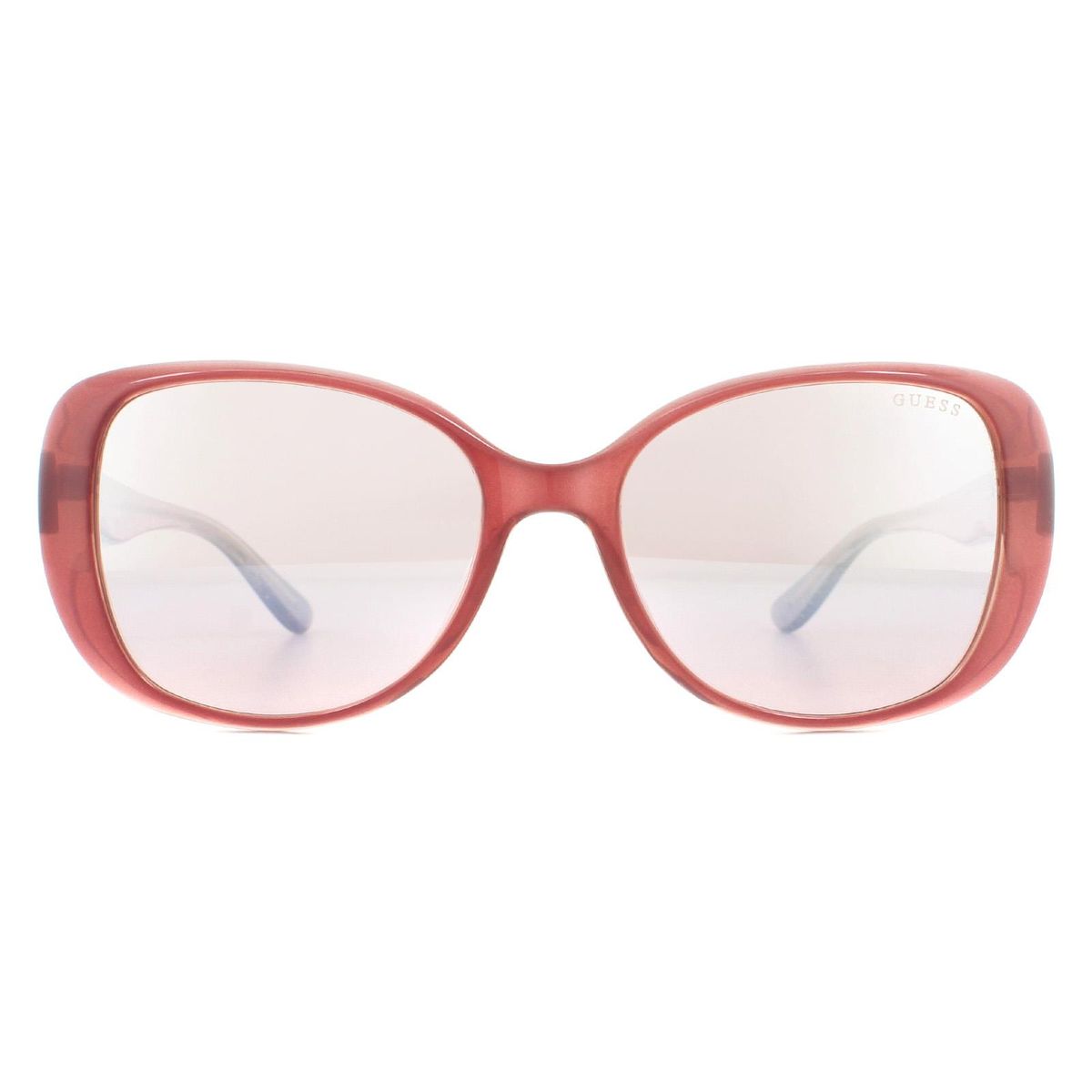 Feminine Gradient Sonnenbrille im Quadrat
