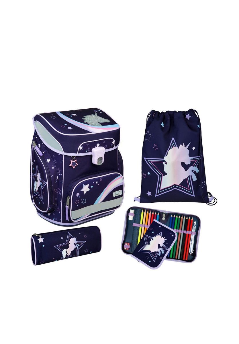 Einhorn Grundschulranzen Set
