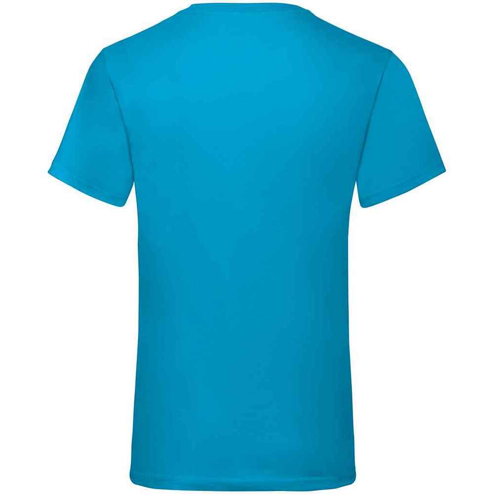 Klassisches Baumwoll-T-Shirt mit V-Ausschnitt