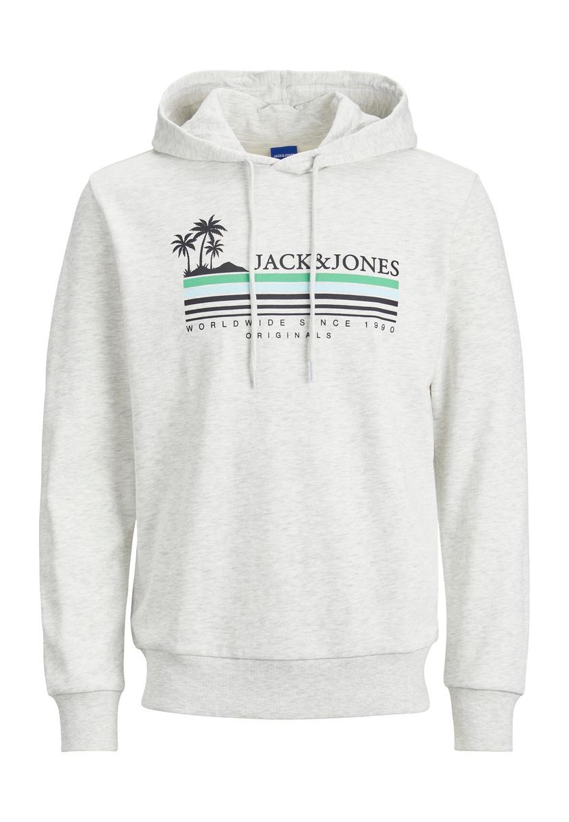 Bequemes Baumwoll-Hoodie mit Grafikdruck