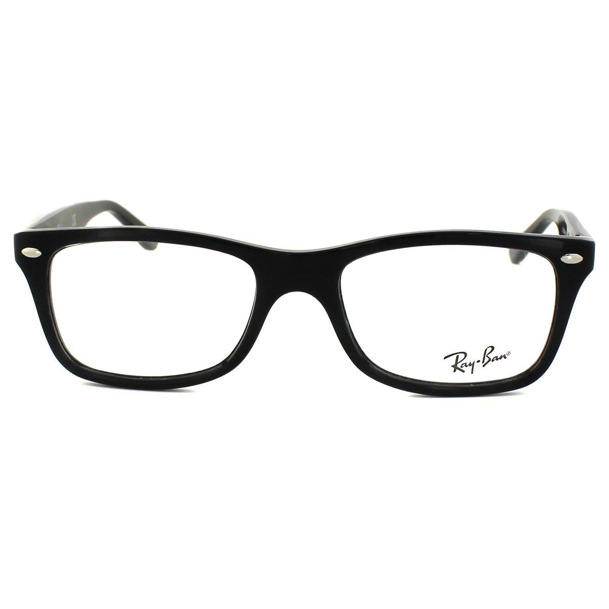 Klassische Brillenfassung im Wayfarer-Stil