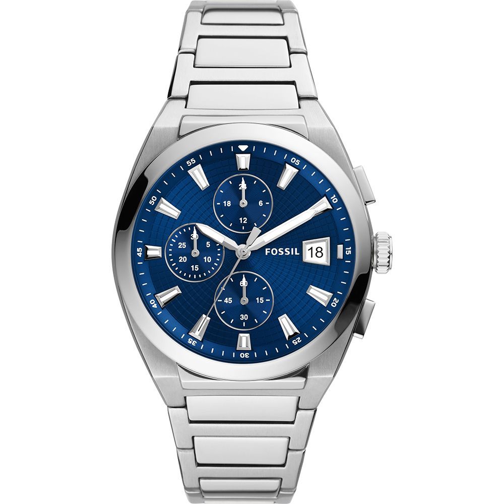Everett Chronograph Herrenuhr Silber