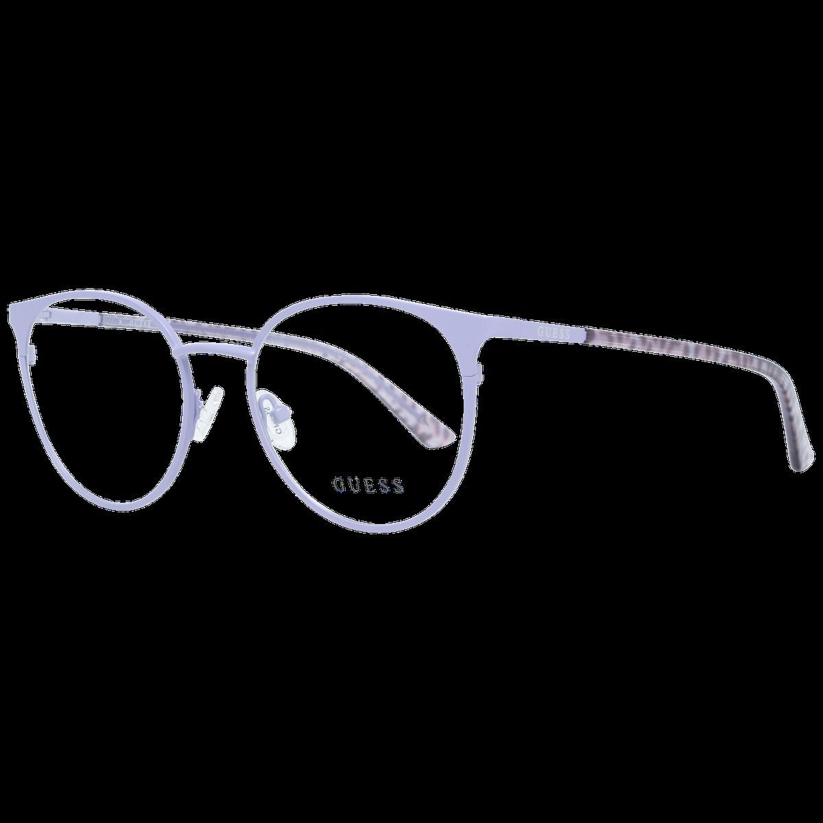 Runde lila Vollrandbrille