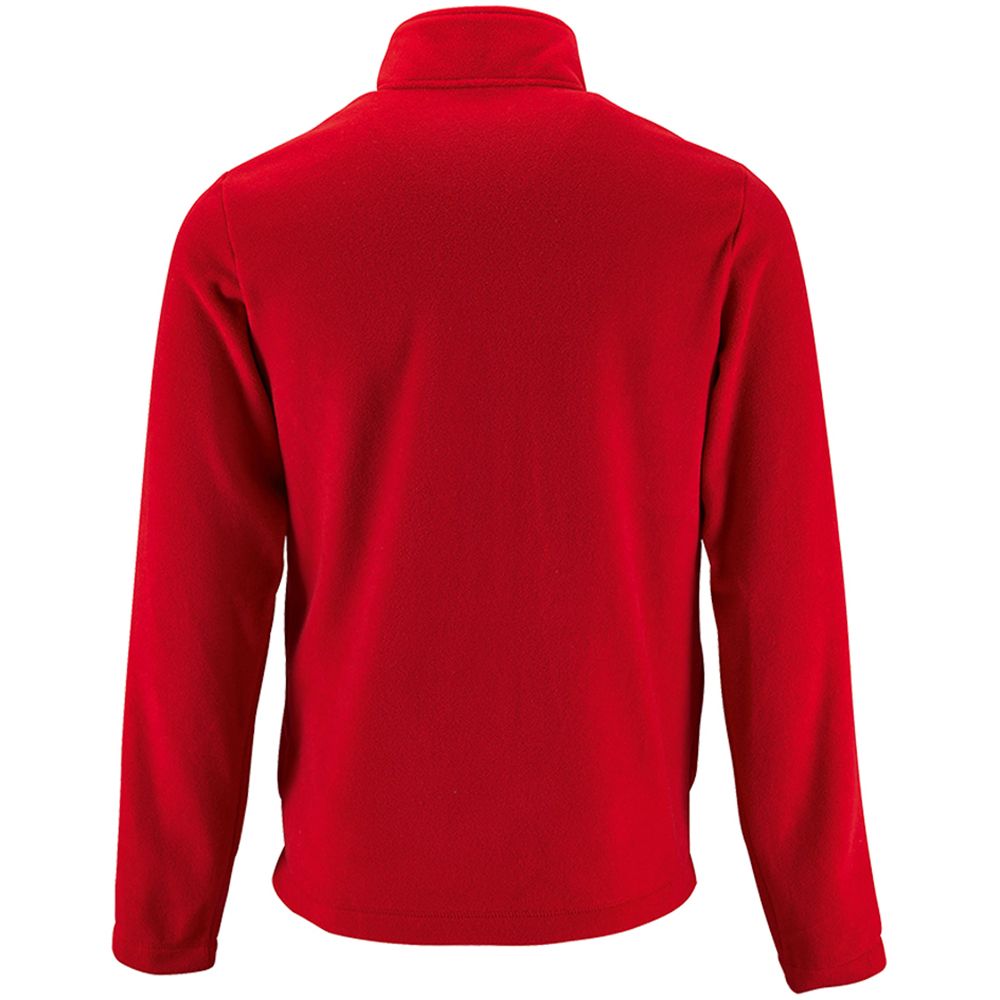 Klassische Fleecejacke mit Reißverschluss