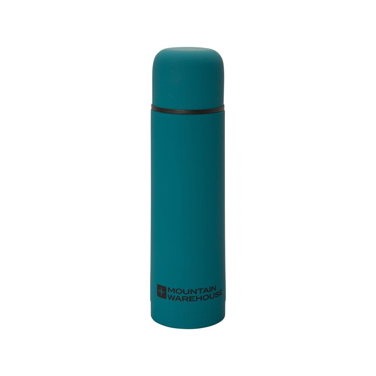 Mountain Warehouse Gummierter 500ml Flachmann (Teal)