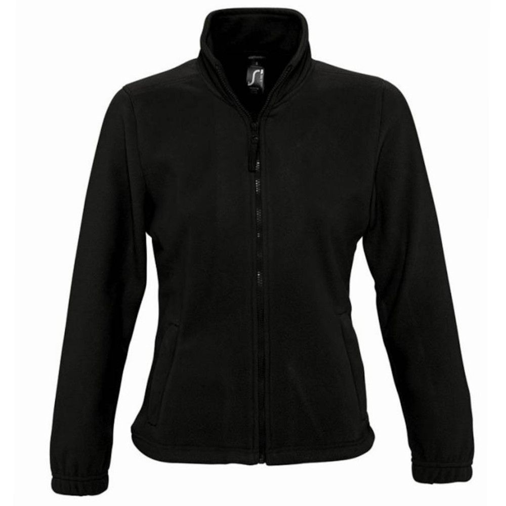 Damen Fleecejacke mit durchgehendem Reißverschluss