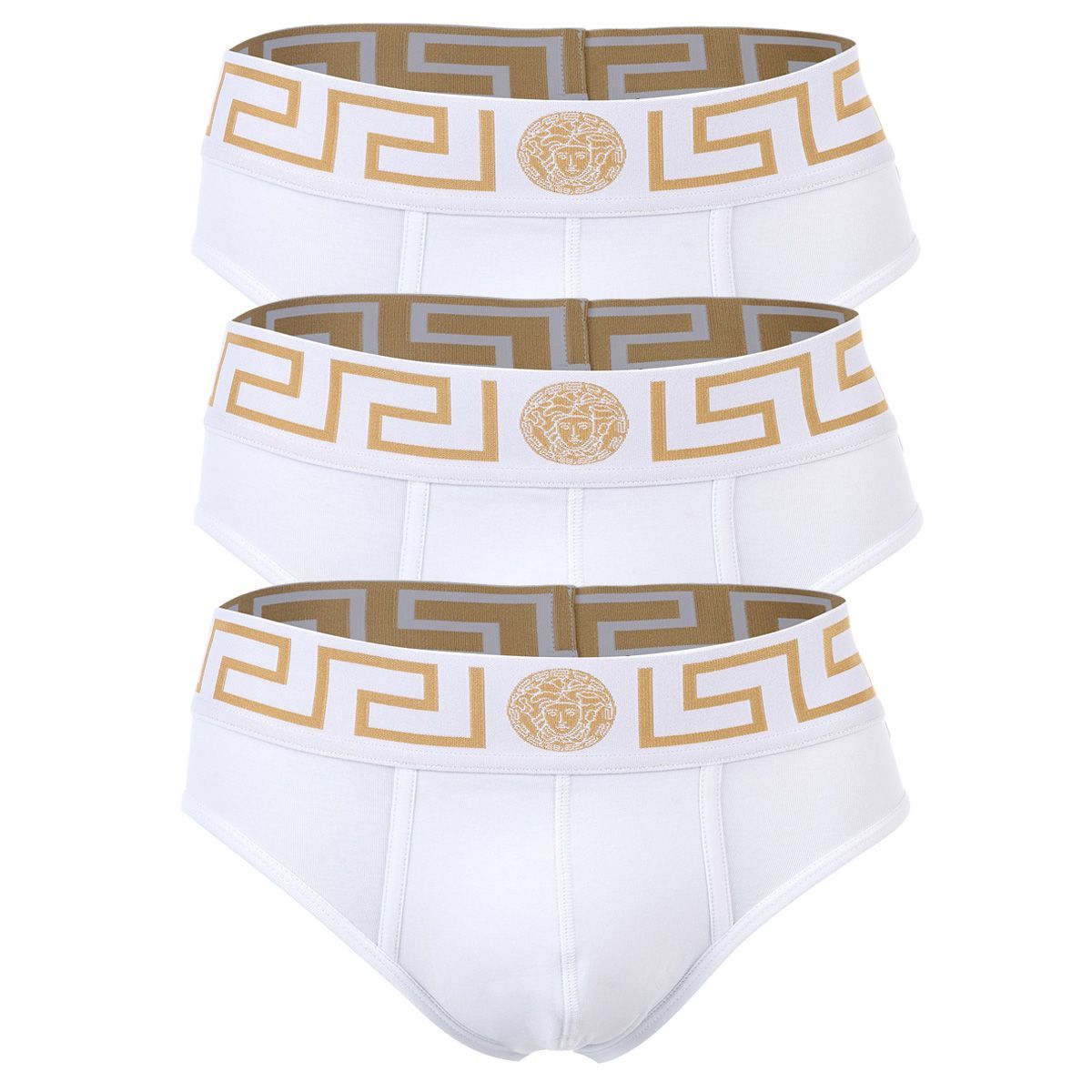 Elegante Slips mit Medusa-Bund