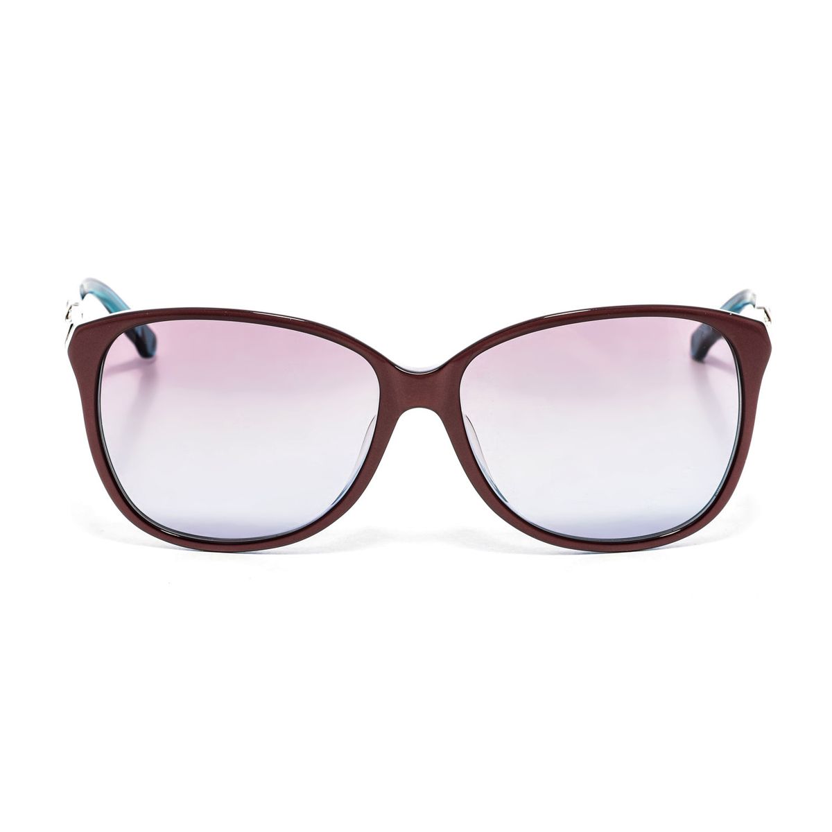 Quadratische Oversize-Sonnenbrille mit Farbverlauf