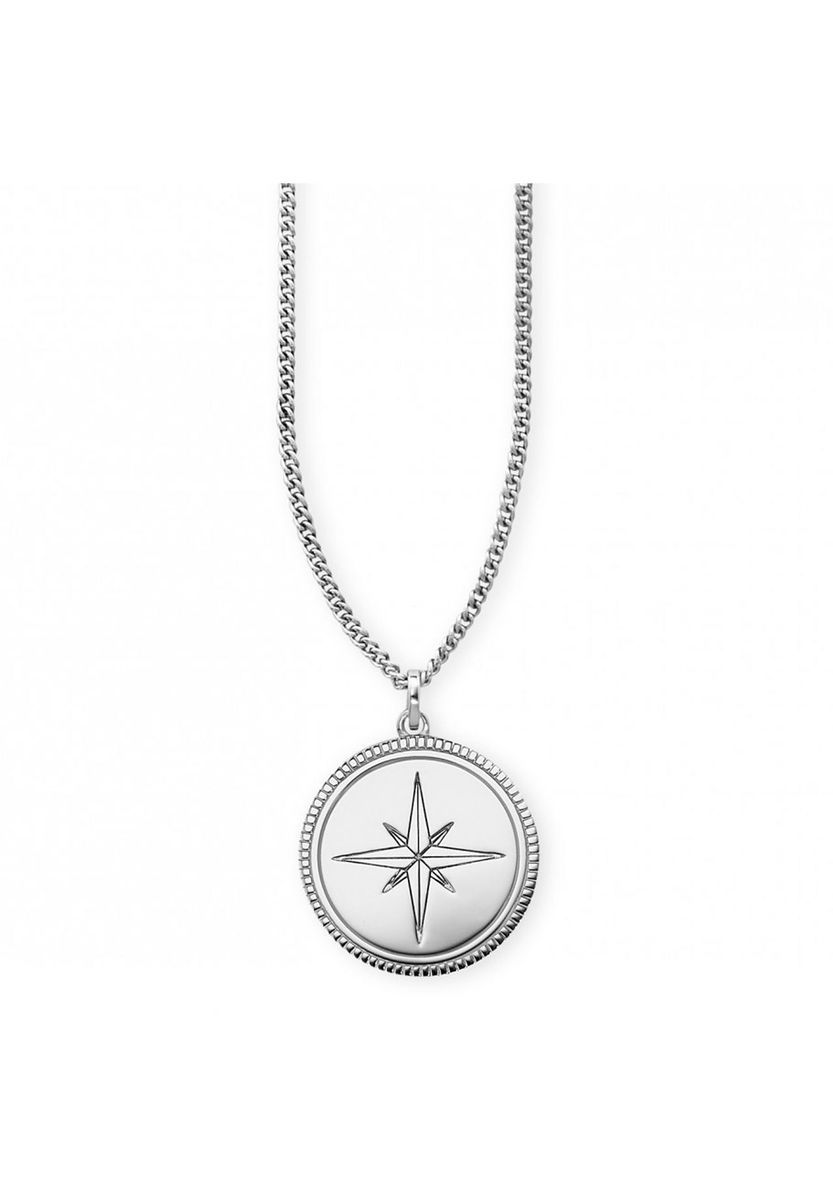 Herren Onyx Anhänger Halskette Sterlingsilber