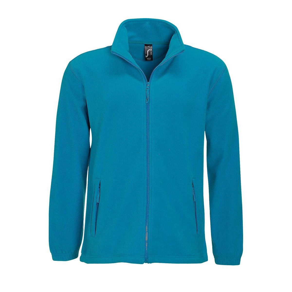 Herren Fleecejacke mit durchgehendem Reißverschluss