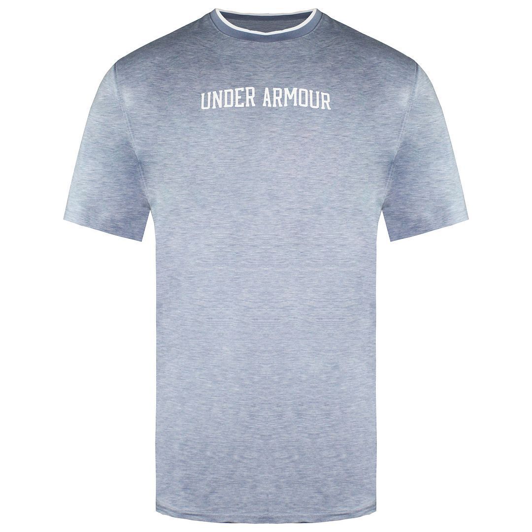 Under Armour Lose Fit Kurzarm Crew Blue Herren erholen T-Shirt 1361756 420