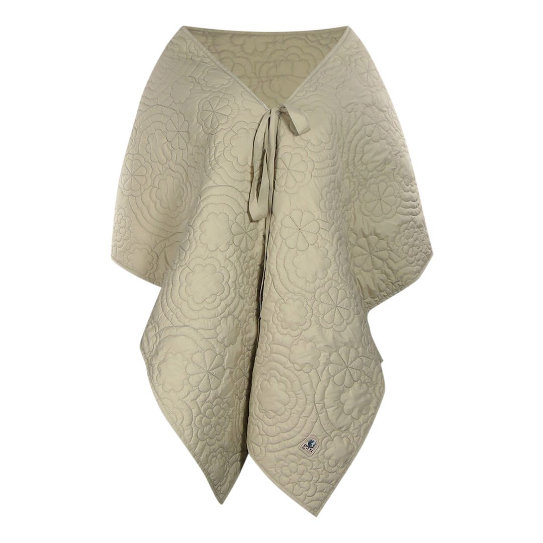 Gesteppter Duster-Schal mit Blumenmuster