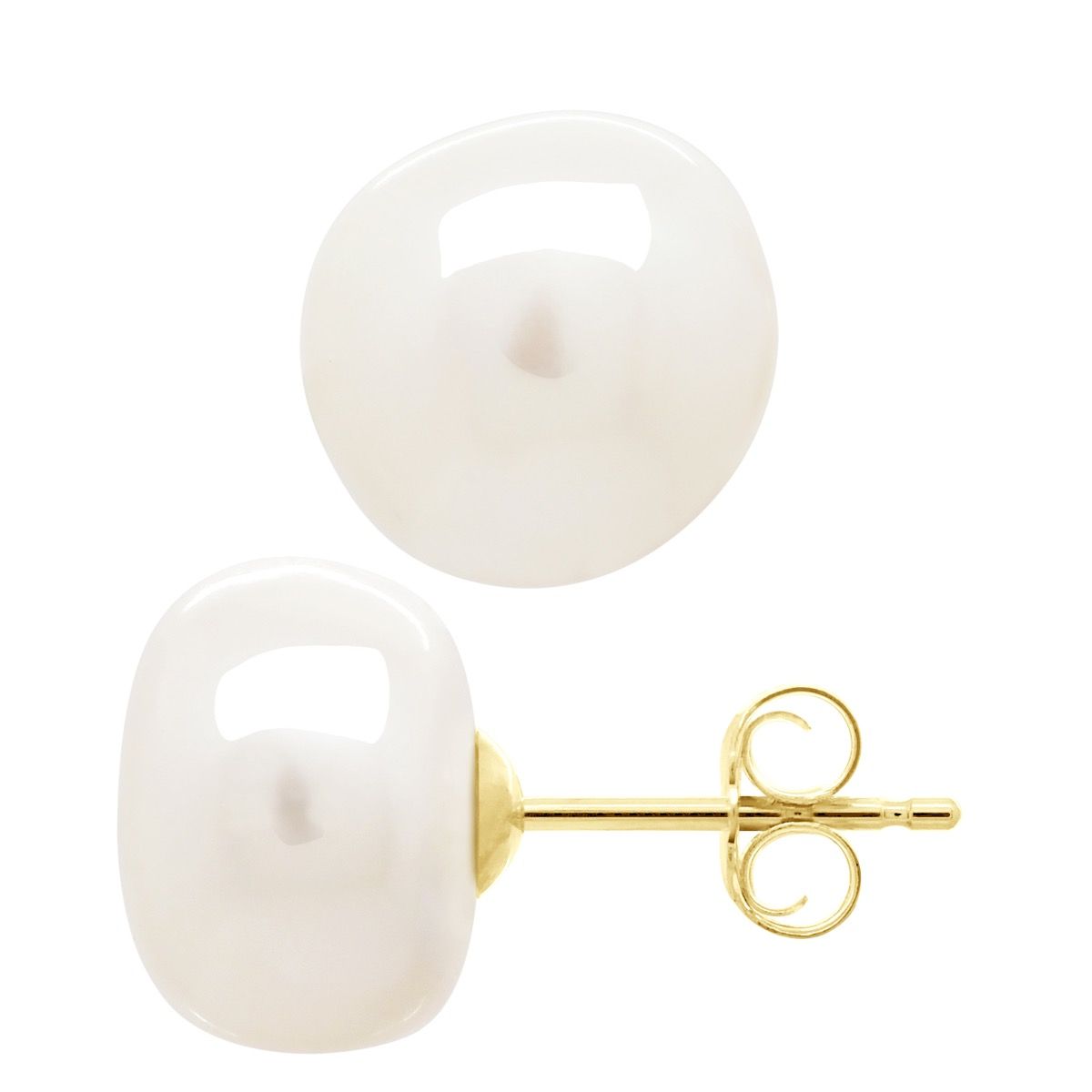 Barock Süßwasserperlen Ohrstecker