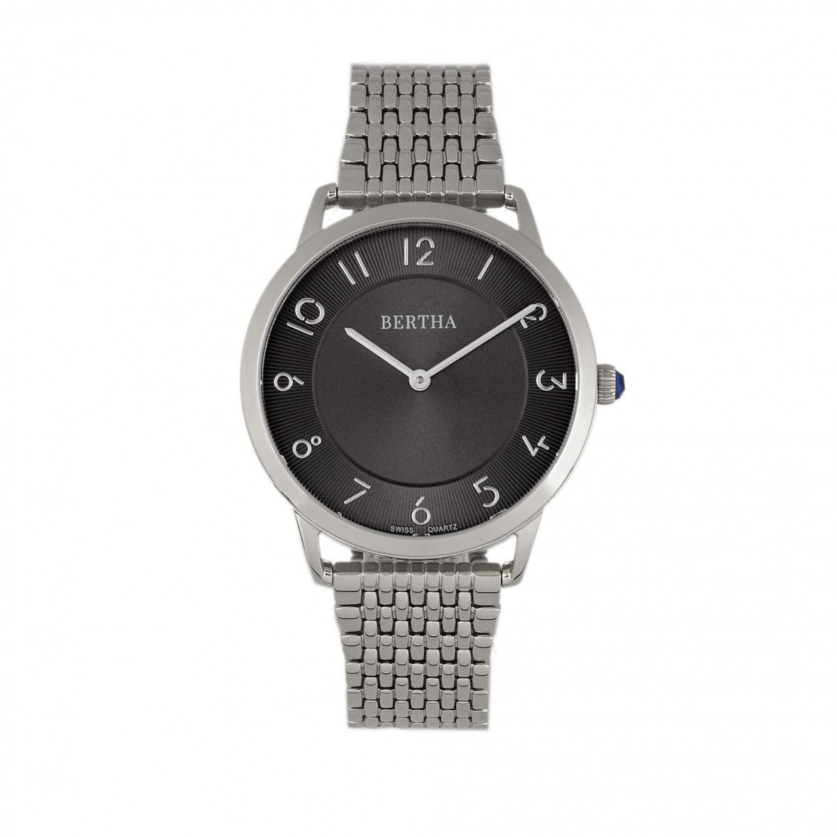 Elegante Schweizer Quarz Armbanduhr