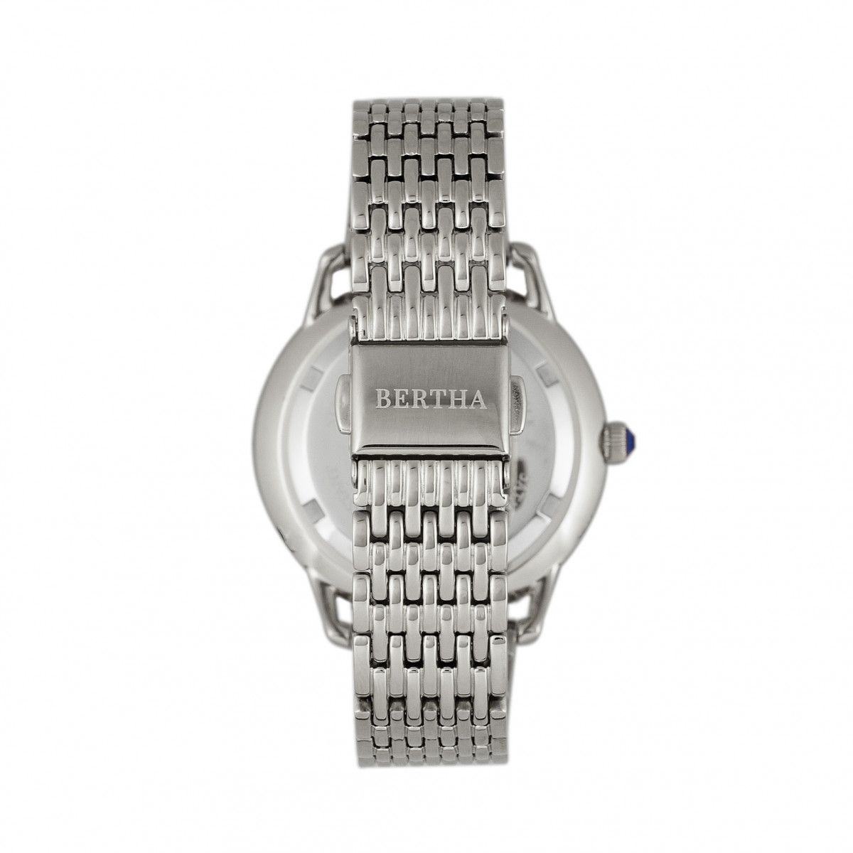 Elegante Edelstahl Armbanduhr