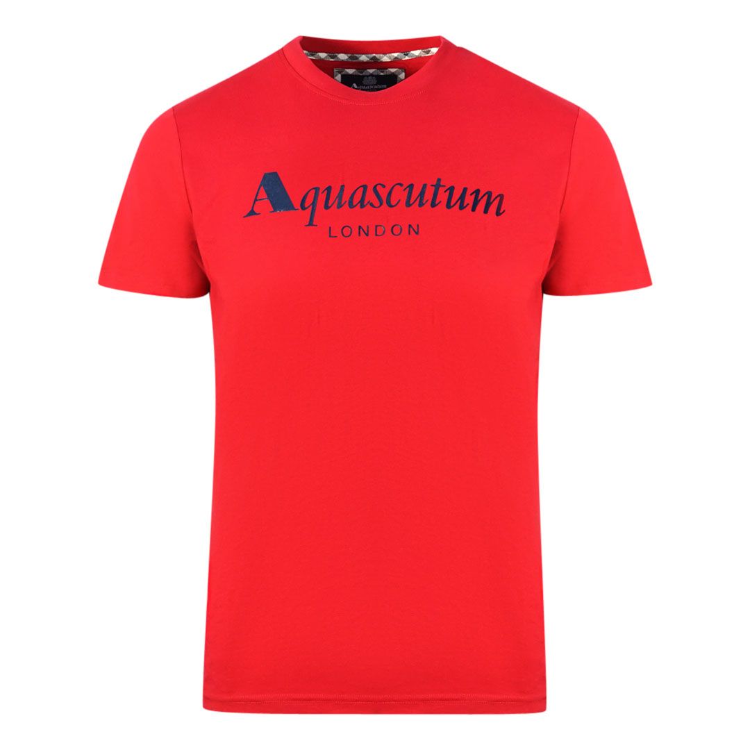 Klassisches Logo Baumwoll T-Shirt
