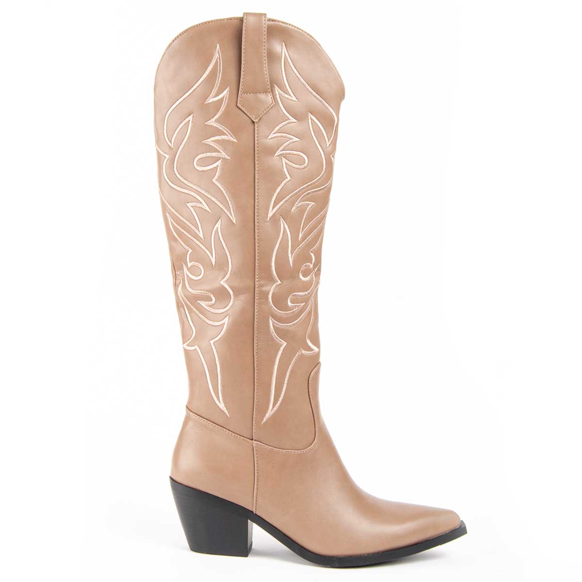 Bestickte Westernhohe Stiefel