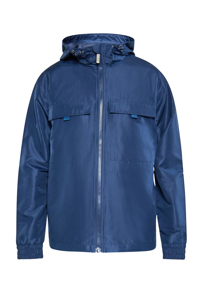 Herren Regen Anorak Jacke mit Kapuze