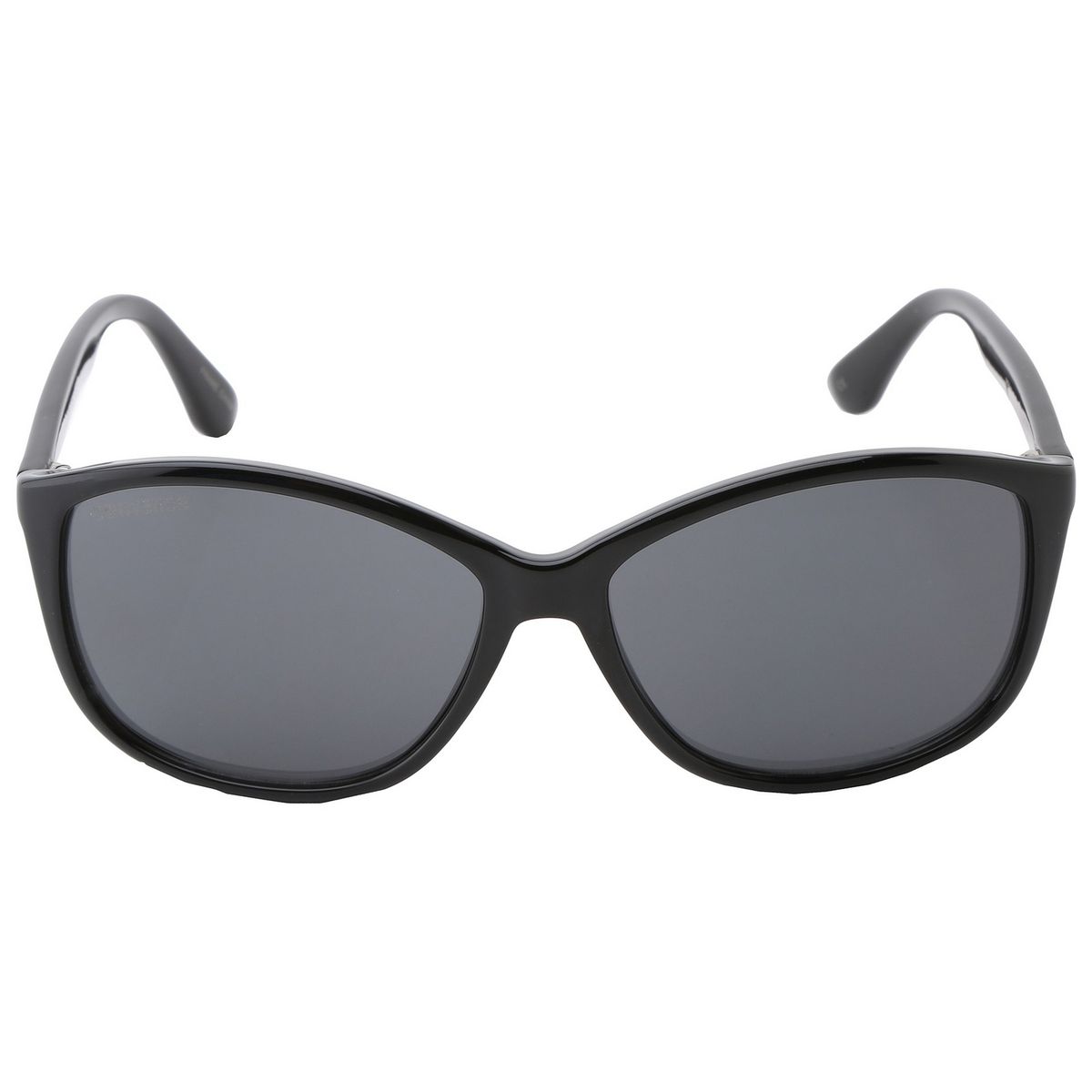 Klassische Sonnenbrille aus schwarzem Acetat