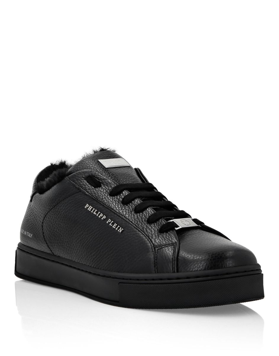 Low-Top Leder-Sneakers
