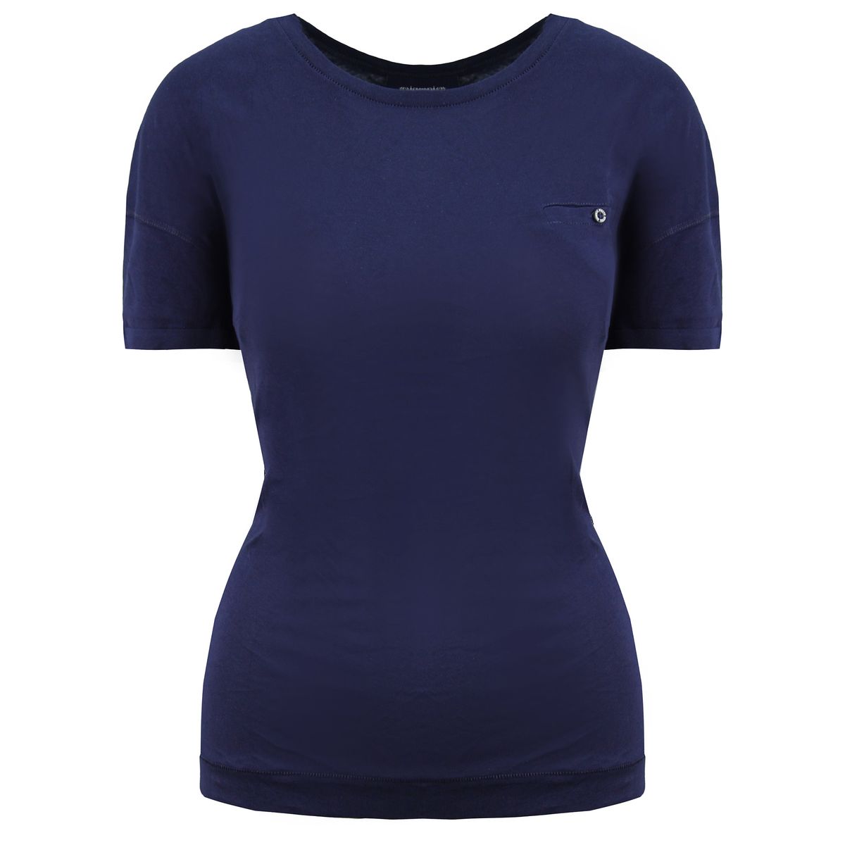Damen Marineblaues Heritage-Fit T-Shirt