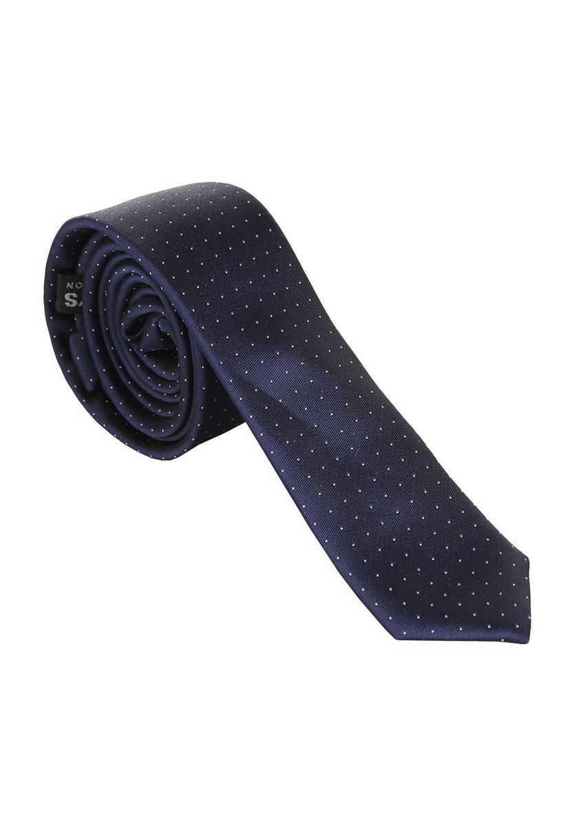 Schmale Krawatte mit Punkten für Jungen
