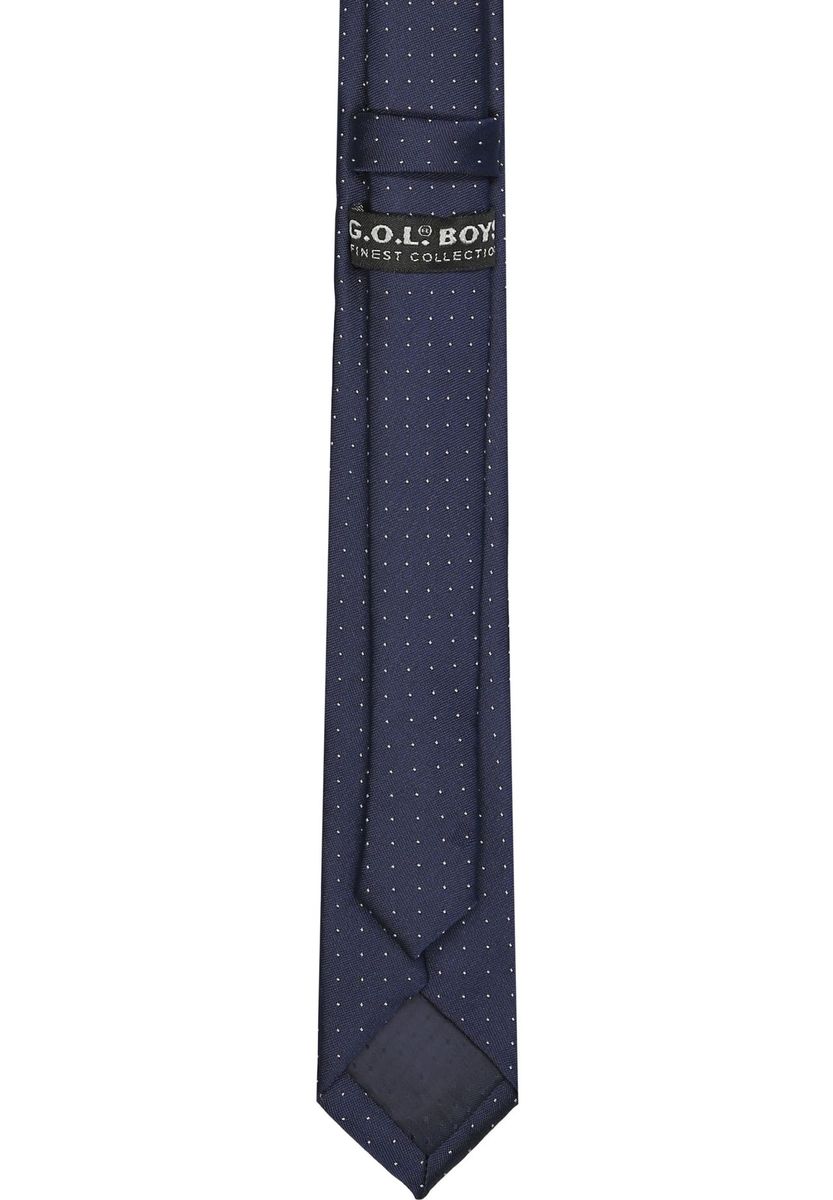 Schmale Krawatte mit Punkten für Jungen