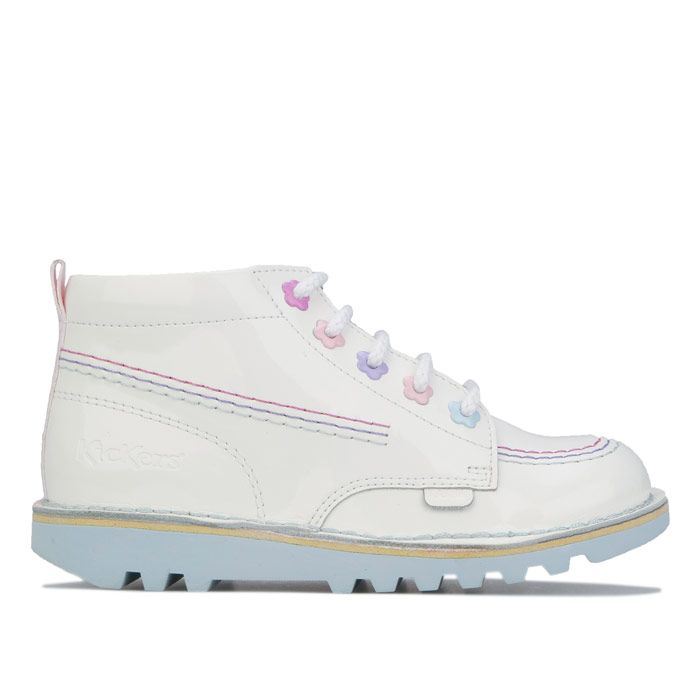 Kick Hi Fleur Lack-Ankle-Boots