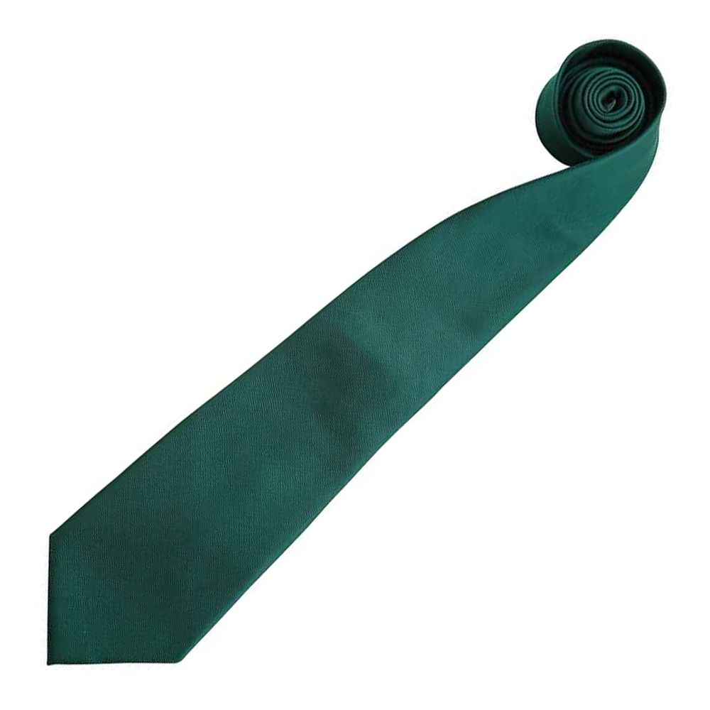 Klassische unifarbene Twill-Krawatte