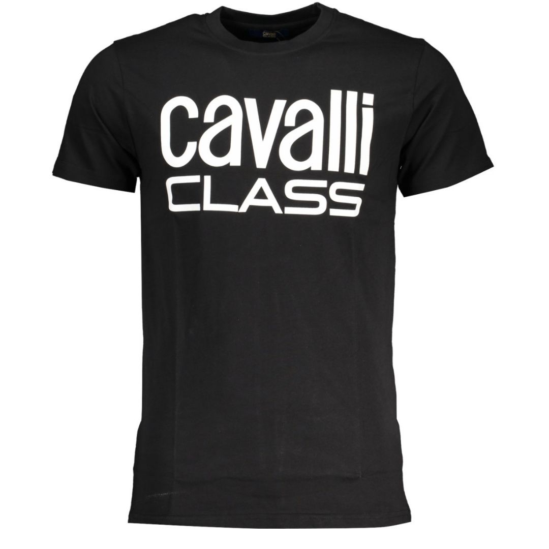 Klassisches Baumwoll-T-Shirt mit Logo-Print