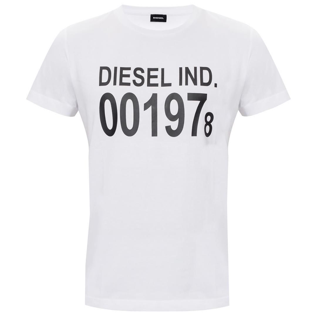 Diesel T-Shirt mit Logo-Grafik