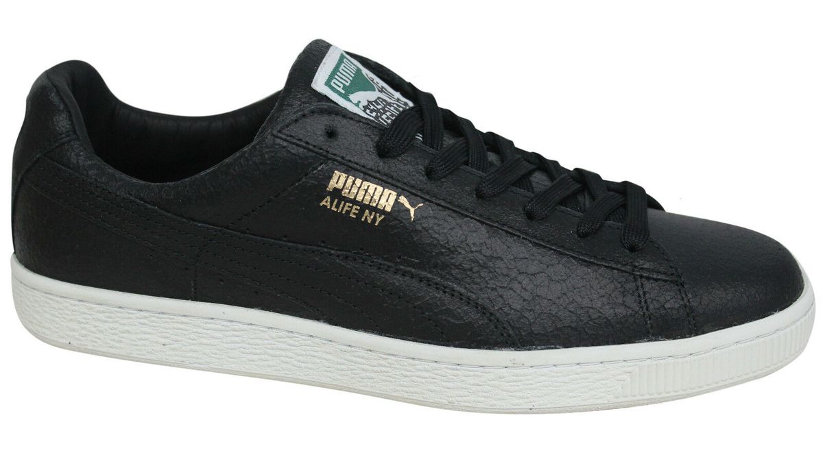 Puma States x Alife Schwarzer Leder Sneaker