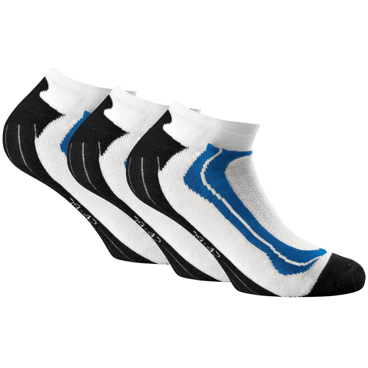 Kurze Sportsocken im 3er-Pack