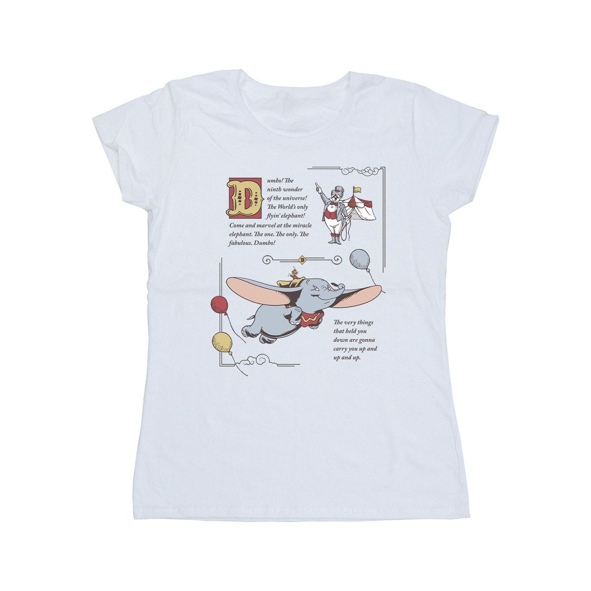 Dumbo Bilderbuch Grafik T-Shirt