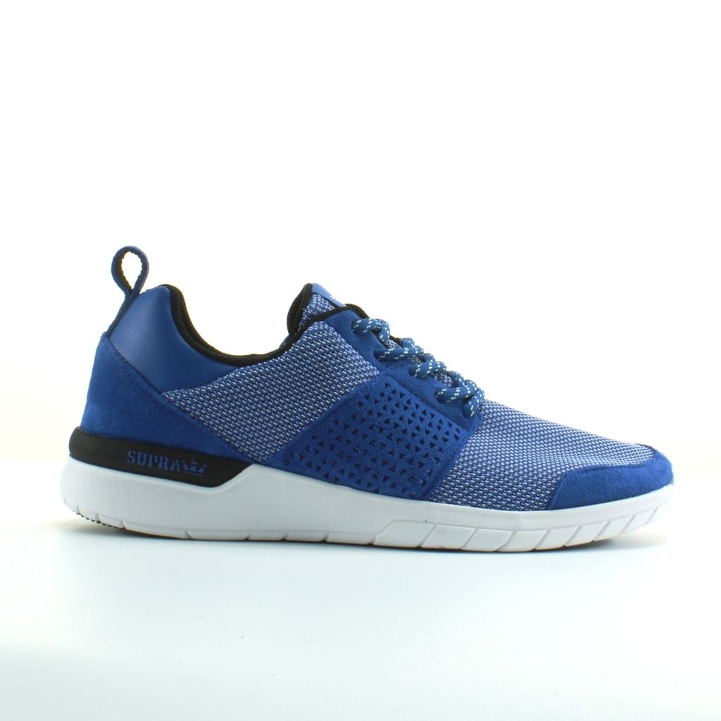 Herren blauer Textil Laufschuh