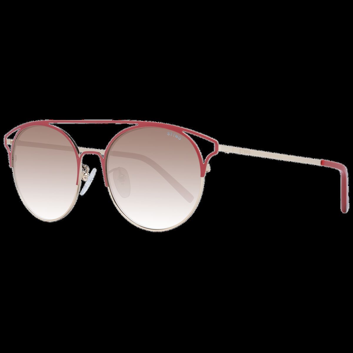 Sonnenbrille mit runden Gläsern und Brauensteg